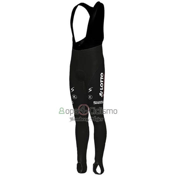 Lotto-kern Hausnegro Ropa Ciclismo Culotte Largo 2020 Hombre Mangas Largas AMarillo